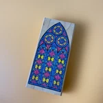 Cathedral Stained Glass Window Arch Rubber 2"X 4.5" Stampede A1246F. Fixed Price $8.00.