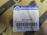 New Oem 2009-18 Dodge Journey Right-rear B-pillar Black-out Applique 5116326-AA. Fixed Price $30.00.