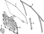 Genuine Nissan Window Channel 80330-7JA0A. Fixed Price $203.23.
