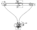 Front Left Window Regulator Fits Ford Econoline 92-10 FO1350129 741-586. Fixed Price $43.14.