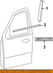 Ford Oem Front Door Window Sweep-belt Molding Weatherstrip Right BL8Z7821452BA. Fixed Price $297.39.