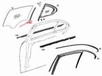 Mercedes-benz W213 Window Divider For Door Rear Right A2137300219. Fixed Price $95.44.
