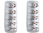 Kenworth T680-T880 Driver/passenger Side Mirror Covers 3/4" Amber Led Lights. Fixed Price $204.01.