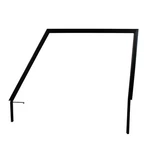 United Pacific 110479 66-77 Bronco Black Door Window Frame,lh. Fixed Price $184.99.