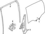Genuine Nissan Window Channel 82331-7LF0A. Fixed Price $81.80.