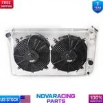 #CC829FS Fit 82-02 Chevy S10 S-10 Blazer V8 Conversion 3ROW Radiator + Fans. Fixed Price $214.00.