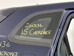 Passenger Quarter Glass Light Tint Black Trim Fits 14-18 Cherokee 2840376. Fixed Price $160.00.