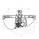 Tyc 660424 Power Window Motor And Regulator Assembly For 00-01 Cadillac Deville. Fixed Price $69.99.