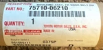 Toyota 75710-06210 Front Right Belt Molding 18-24 Camry. Fixed Price $80.00.