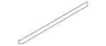 Genuine Volkswagen Belt Molding 7P0-837-476-H-7Z7. Fixed Price $266.69.
