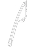 Genuine Nissan Door Window Glass Surround Channel Bracket 82234-5AA0E. Fixed Price $85.50.