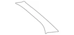 Genuine Ford Body A-pillar Trim Panel F6UZ-1503598-AAA. Fixed Price $32.88.
