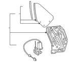 Genuine Volkswagen Window Regulator 1Y0-847-276-C. Fixed Price $779.90.