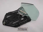 Saab 9-3 Convertible Driver Left Quarter Glass With Motor Fits 04-11. Fixed Price $74.22.