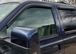 Avs 3M Tape-on Smoke Rain Guards Vent Visors Shade 2003-2005 Ford Excursion. Fixed Price $79.99.