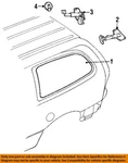 Chrysler Oem 96-99 Caravan Side Panel Glass-handle 4797155. Fixed Price $52.83.