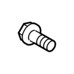 Genuine Ford Door Glass Retainer Screw W504082-S307. Fixed Price $15.69.