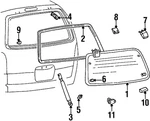 Genuine Ford Retainer Latch F3XY-1242160-A. Fixed Price $41.67.
