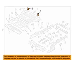 Hyundai Oem 20-25 Palisade Floor Rails-rear Pan Reinforcement 65652S8000. Fixed Price $25.42.