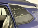 Driver Left Quarter Glass With Privacy Tint Fits 22-25 Corolla Cross 2823399. Fixed Price $170.00.