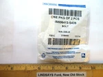 New Pieces Ford "bolt" Hex Head W/flange, (10,9) M6X1.0 20MM. W506413-S439. Fixed Price $15.95.
