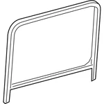 Genuine Mercedes-benz Oe Window Guide Rail 463-735-13-00. Fixed Price $139.04.