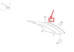 Mercedes-benz W222 Rear Window Lower Part A2229850009. Fixed Price $20.84.