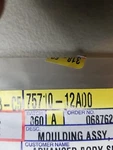 Toyota Corolla Right Front Door Belt Molding 2017-18 Genuine Oem 75710-12A00. Fixed Price $20.00.