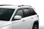 Genuine Mopar Side Window Air Deflectors 82216206AA. Fixed Price $167.69.