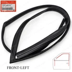 Front Left Glass Run Channel Rubber Seal Door Fits Honda Civic Sedan 1992 1995. Fixed Price $81.15.