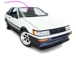 Fits: 1984-1987 Toyota Corolla 2 Door Coupe/hatchback Front Windshield Glass. Fixed Price $350.95.