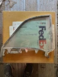 1955 1956 Oldsmobile 88 98 Super Holiday Hardtop Vent Window Pair Lh. Fixed Price $350.00.