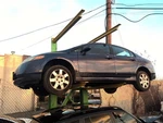 Passenger Front Door Glass Sedan Canada Market Fits 06-11 Civic 369729. Fixed Price $90.00.