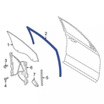 Genuine Ford Window Channel JL1Z-7821597-D. Fixed Price $193.73.