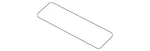 Genuine Mitsubishi Windshield Stopper 6102B859. Fixed Price $5.09.