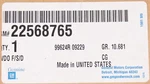 Genuine Gm Front Window Glass Door Part Number - 22568765. Fixed Price $49.99.