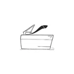 Scott Drake C6OZ-6322280 Vent Window Frame To Door Seals. Fixed Price $5.56.