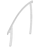 Genuine Volvo Window Channel 32430960. Fixed Price $127.62.