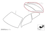 Bmw E46 Series Coupe Rear Window Back Glass 51318208469 And 51318240883. Fixed Price $149.95.
