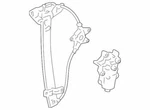 Genuine Gm 2006-2016 Chevrolet Impala Limited Right Window Regulator 23336825. Fixed Price $251.09.