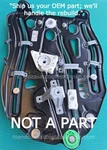 2004-10 Bmw 6 Series Conv Quarter Window Regulator Passenger Rebuild Service. Fixed Price $180.00.