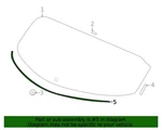 Honda Oem 2015-2020 Many Models Rubber Windshield Dam 73127TY0000 New Box. Fixed Price $10.61.