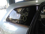 16-19 Jeep Grand Cherokee Right Passenger Quarter Glass Chrome Moulding. Fixed Price $175.00.