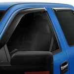 For Chevy Silverado 1500 19-26 Window Deflector Tape-on Slim Design Smoke Front. Fixed Price $68.33.