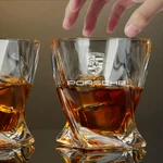 Custom Engraved Porsche Whiskey Glass 10 Oz Twisted Rocks. Fixed Price $38.99.