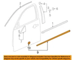 Gm Oem 17-19 Lacrosse Front Door Exterior Trim-body Side Mldg 26684987. Fixed Price $95.16.