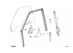 Genuine Bmw Left N/s Front Door Window Guide Seal Series E28 51321889787. Fixed Price $245.19.