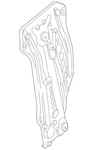 Genuine Volkswagen Window Regulator 5C3-839-461-B. Fixed Price $427.20.