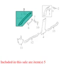 2007-2012 Ford Escape Left A-pillar Trim Panel 9L8Z7803598AA Oem Used. Fixed Price $42.49.