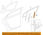 Gm Oem 11-16 Cruze Limited Rear Door Glass Hardware-lower Insulator 90869024. Fixed Price $32.22.